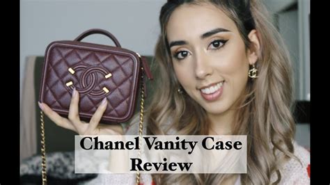 chanel santini vanity|chanel vanity case review.